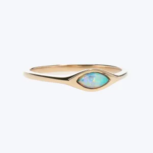 14k Opal Marquise Ring