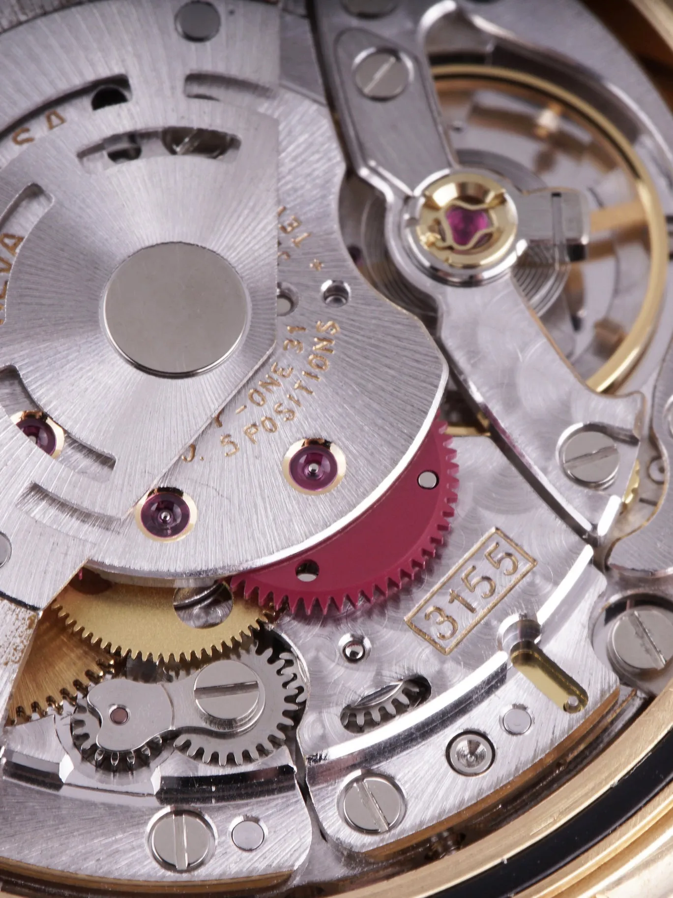 1989 Rolex Day-Date 18k YG (Ref. 18348) String Dial W/ Factory Diamond Bezel W/ Box & Papers