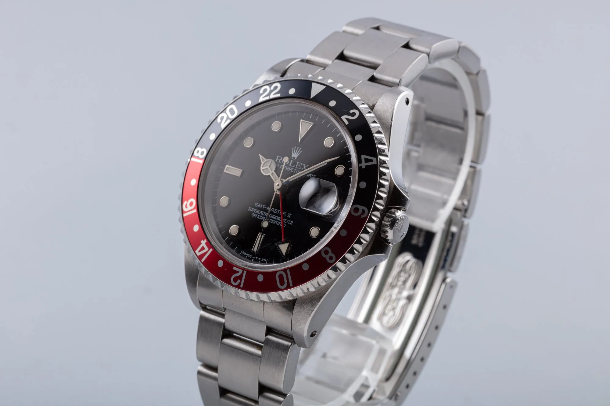 1995 Rolex GMT Master II 16710 "Coke" Bezel with Caseback Sticker