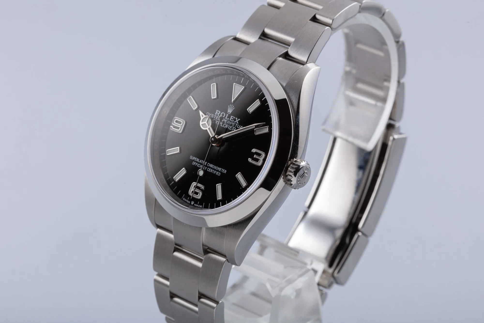 2021 Rolex Explorer 124270 with Box & Card
