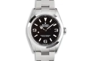 2021 Rolex Explorer 124270 with Box & Card