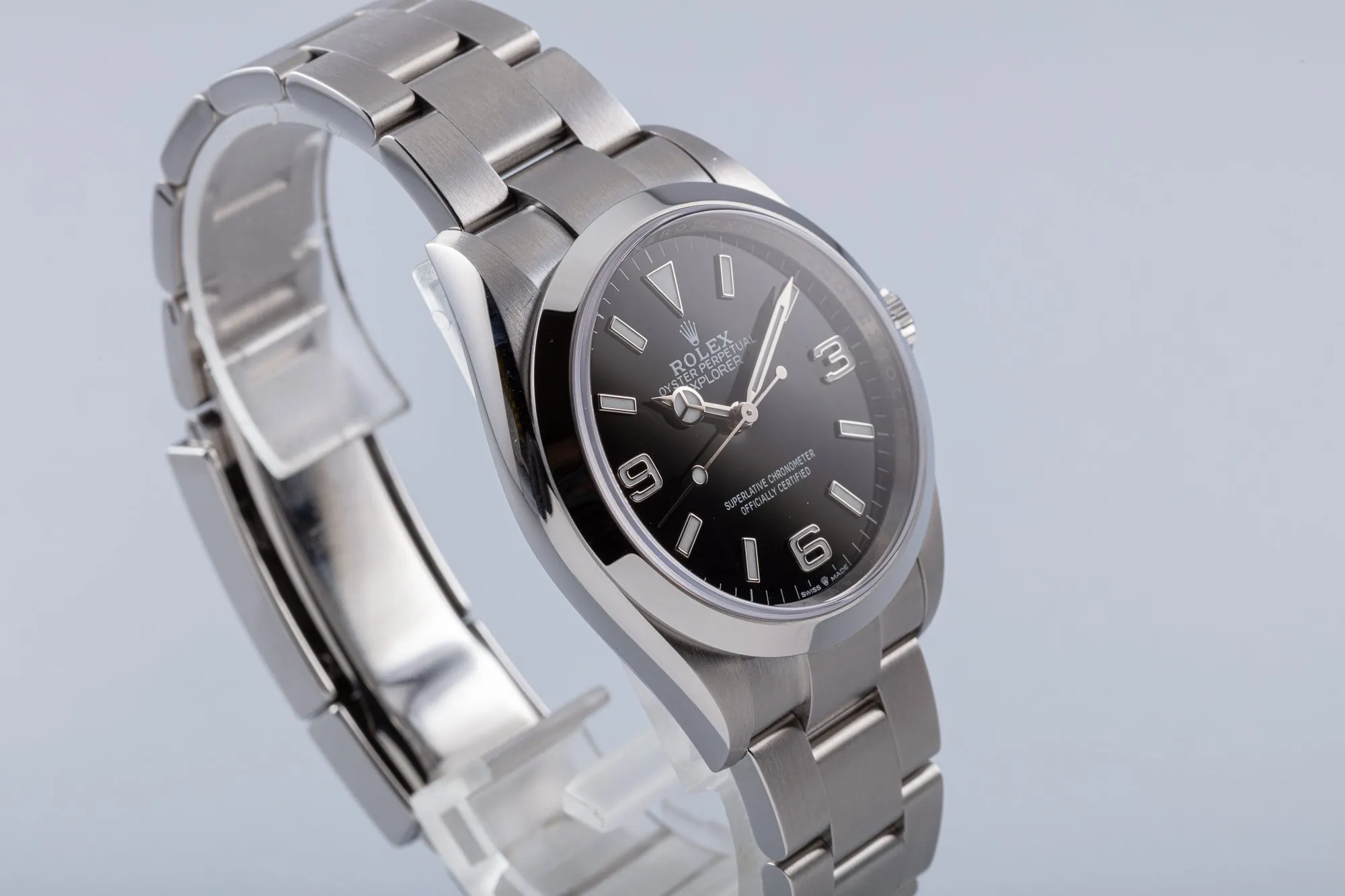 2021 Rolex Explorer 124270 with Box & Card