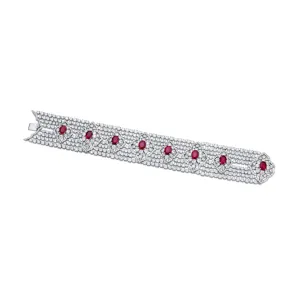 30CT Ruby and Diamond Bracelet