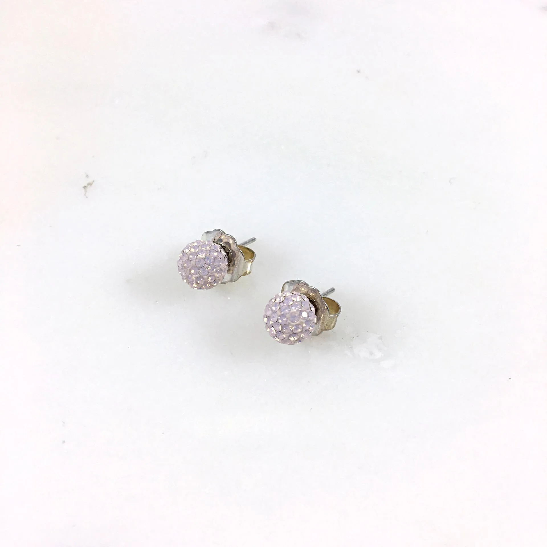 8mm Rose Water Opal Earrings