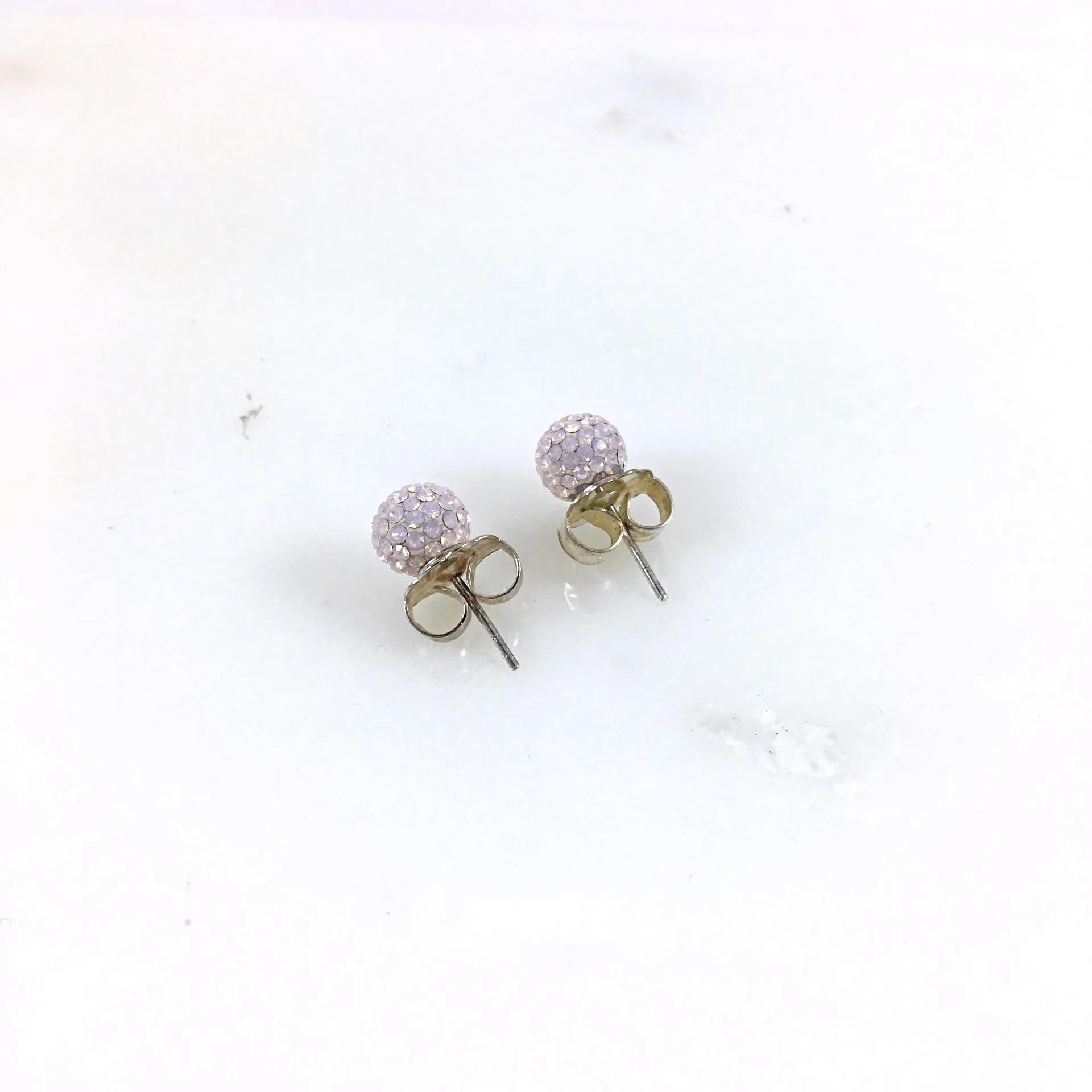 8mm Rose Water Opal Earrings