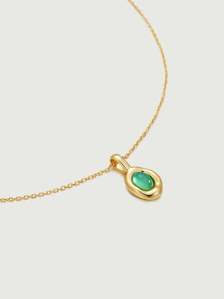 Amazonite Charm Necklace