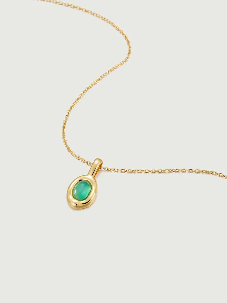 Amazonite Charm Necklace