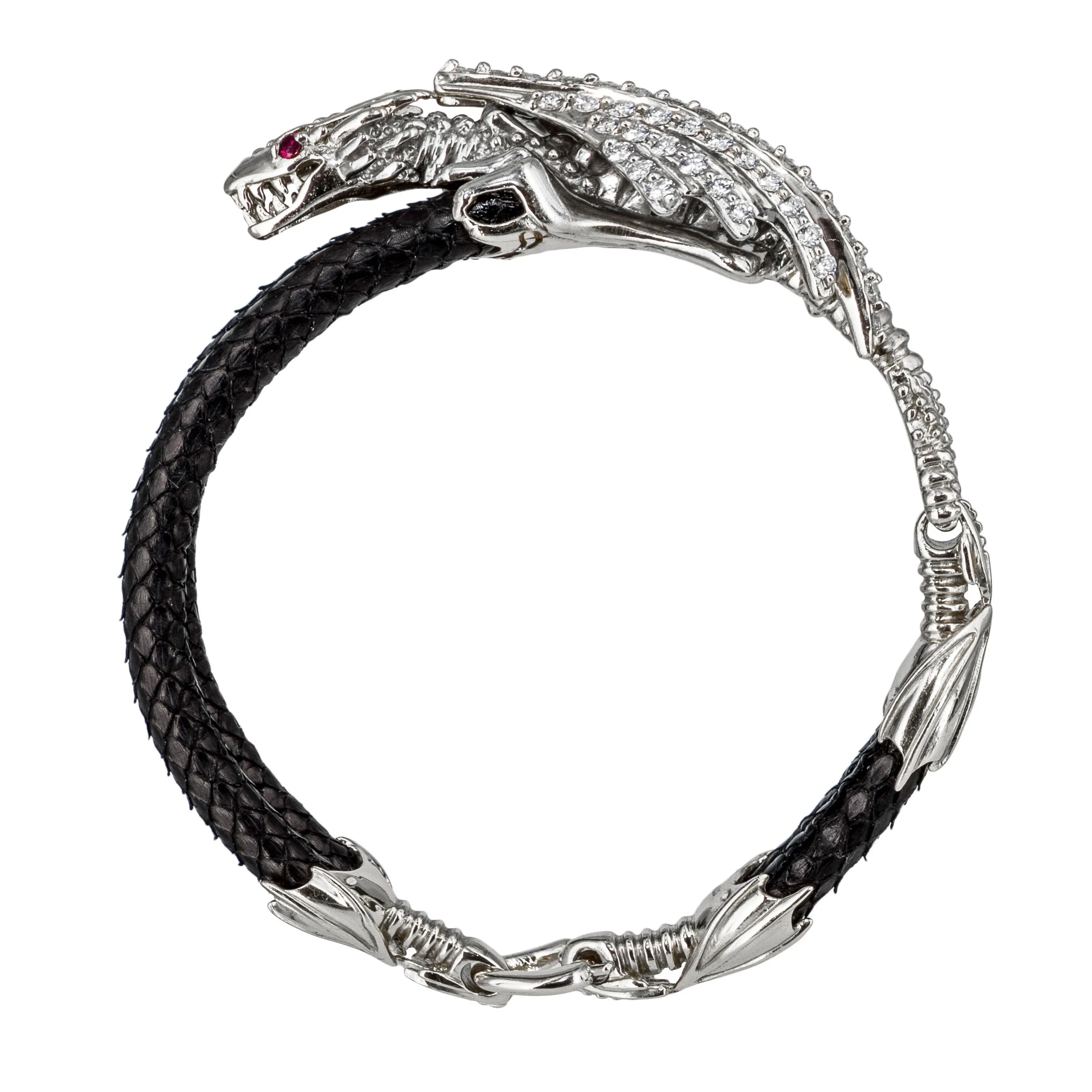 B490 Dragon Diamond Silver