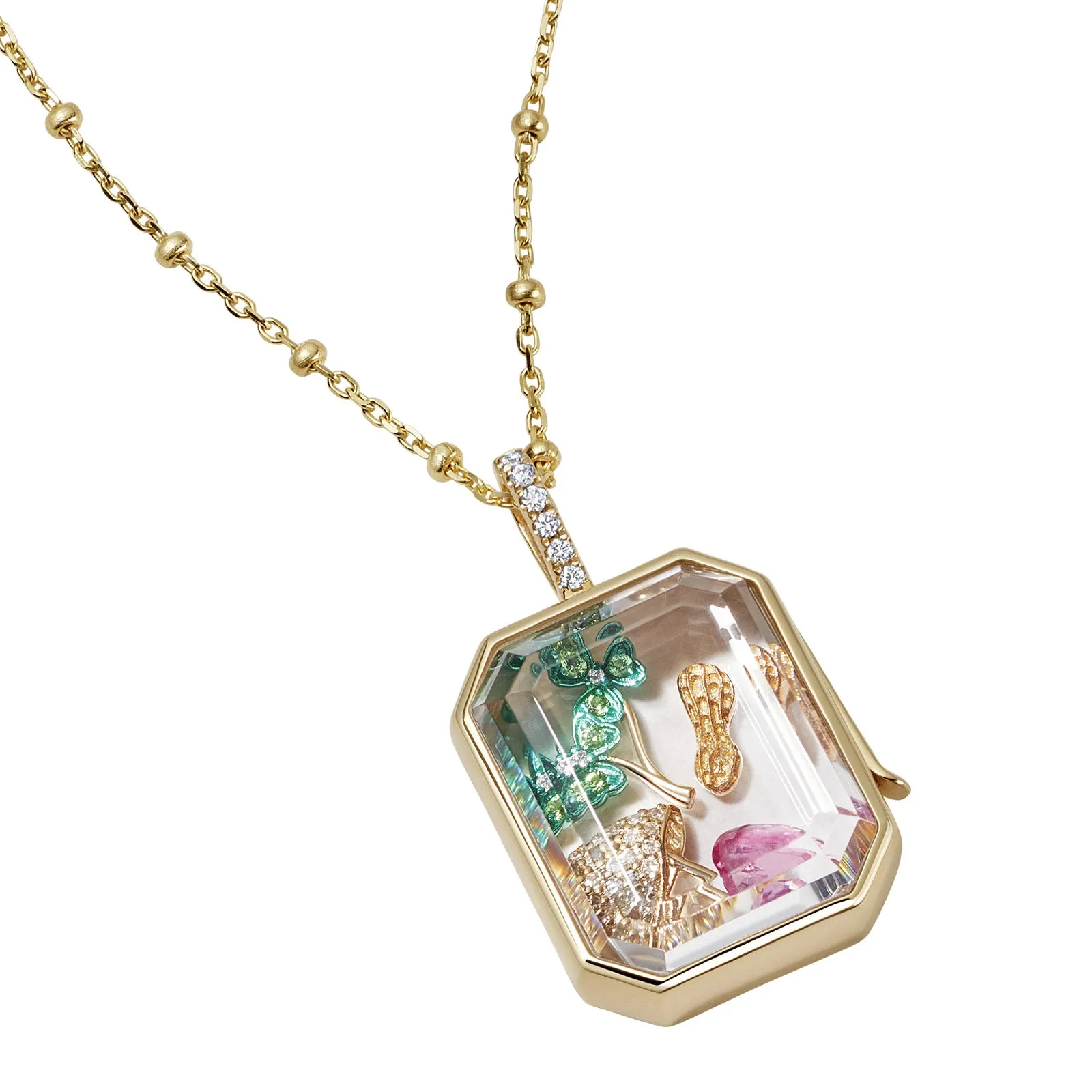 Baguette Locket