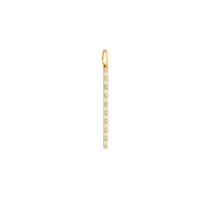 Baguette Pendant Charm