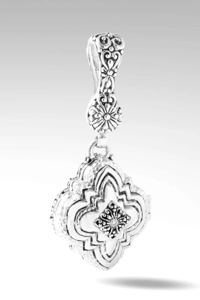 Beauty From Ashes Locket Pendant™ in Diamond