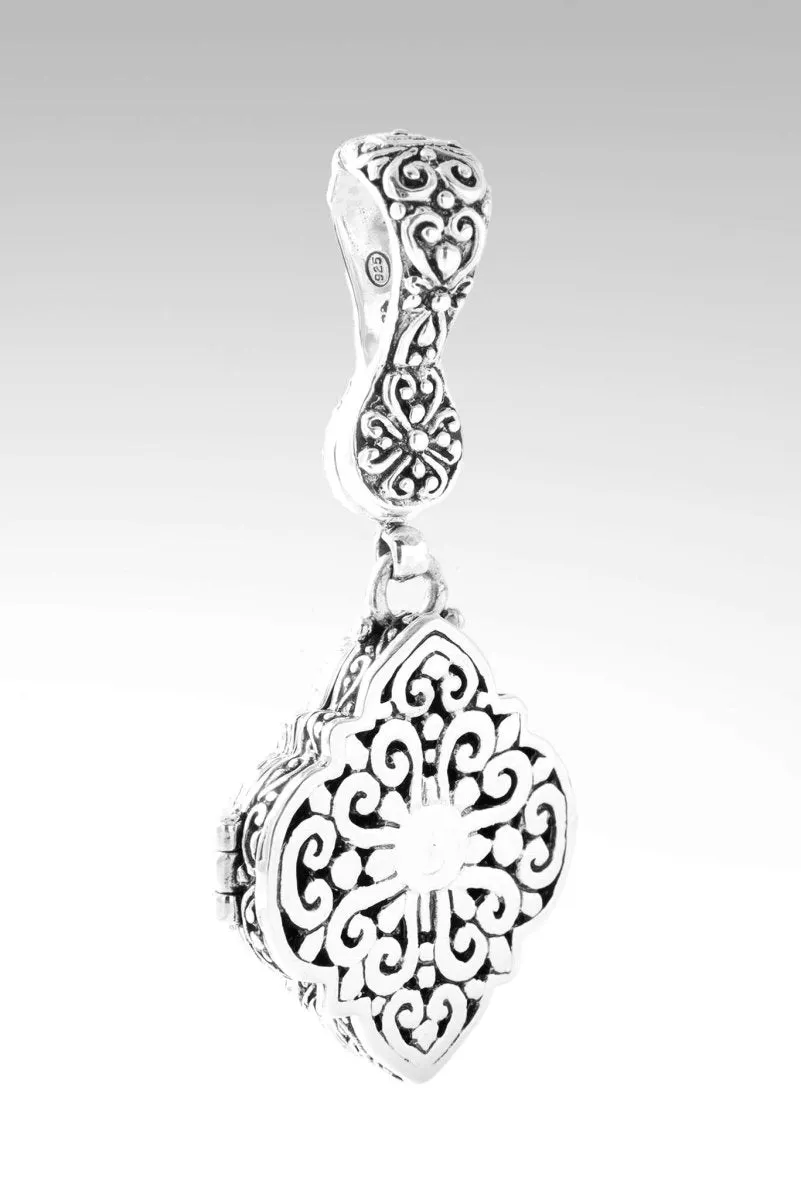 Beauty From Ashes Locket Pendant™ in Diamond