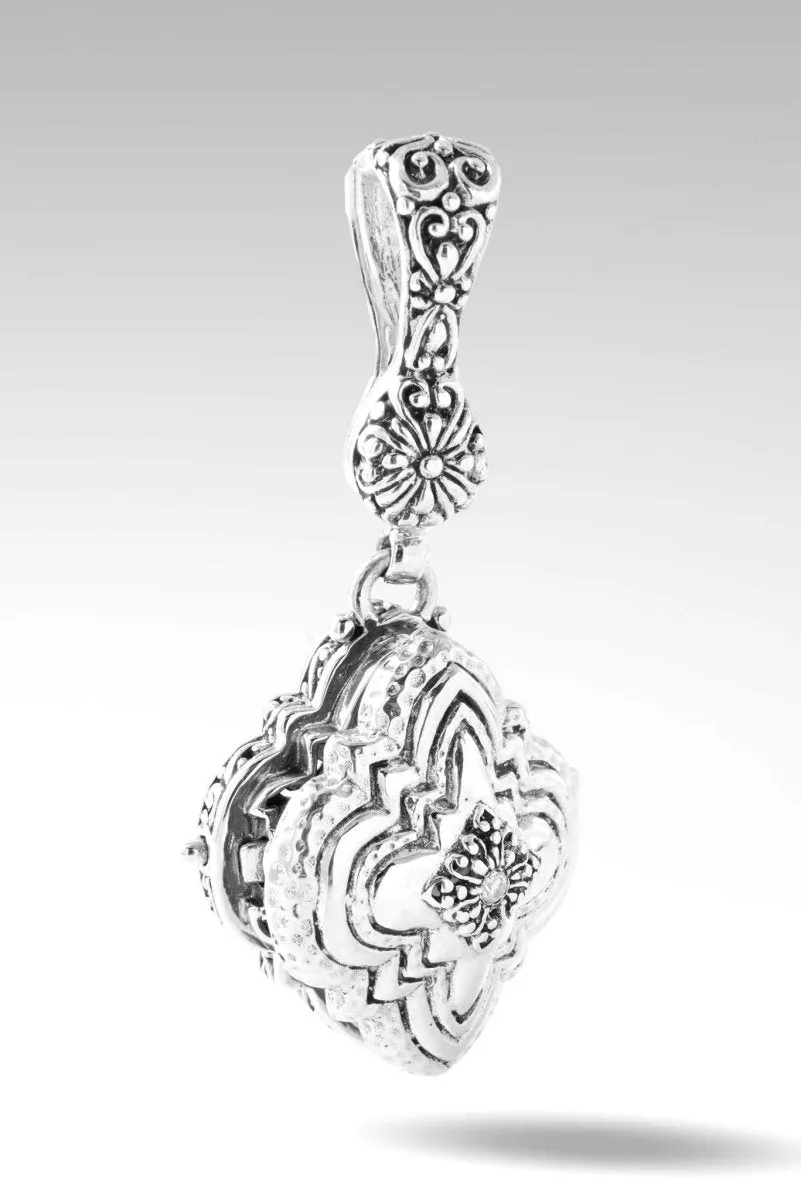 Beauty From Ashes Locket Pendant™ in Diamond