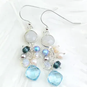 Blue Ice Sienna Earrings
