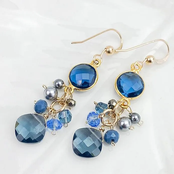 Blue Ice Sienna Earrings