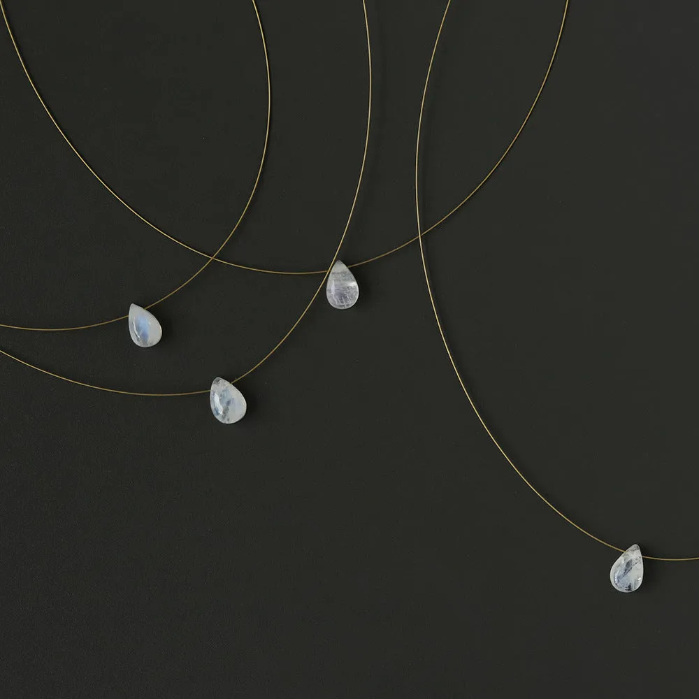 Blue Moonlight Gemstone Necklace