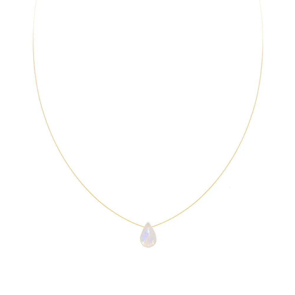 Blue Moonlight Gemstone Necklace