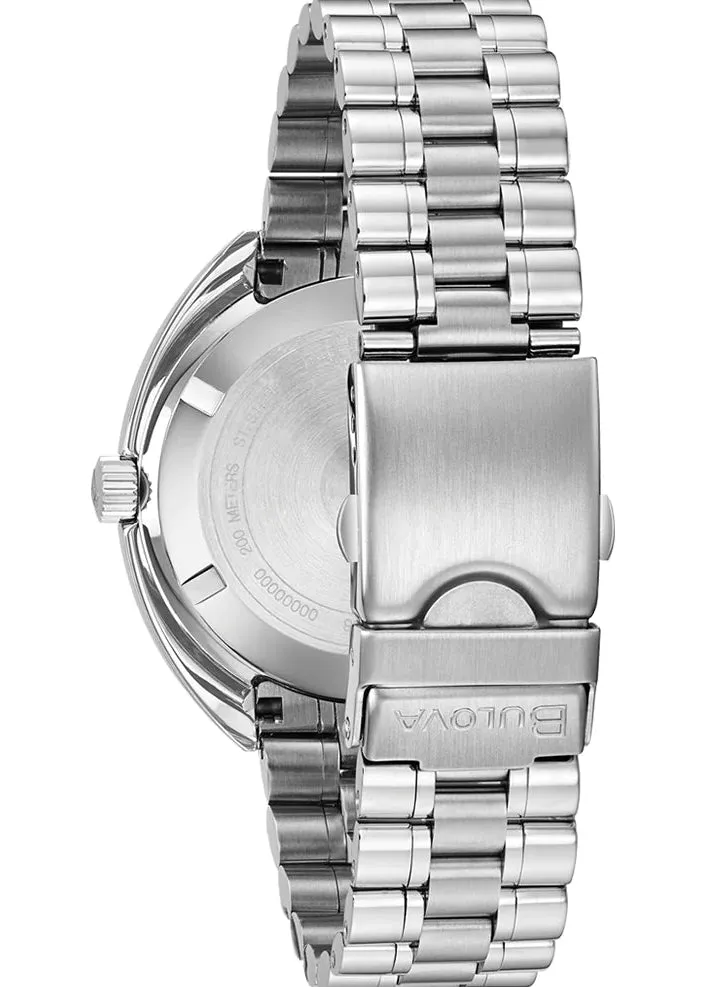 BULOVA DEVIL DIVER GENTS AUTOMATIC GREEN DIAL STAINLESS 96B322