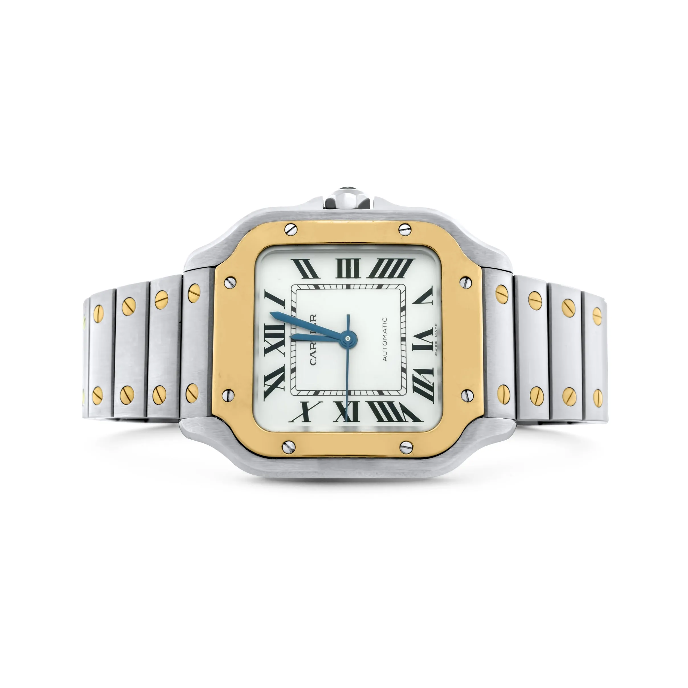 Cartier Santos De CartierTwo Tone Yellow Gold, Midsize, 35mm Ref. W2SA0016
