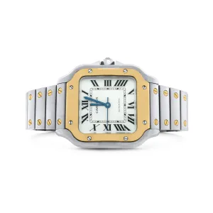 Cartier Santos De CartierTwo Tone Yellow Gold, Midsize, 35mm Ref. W2SA0016