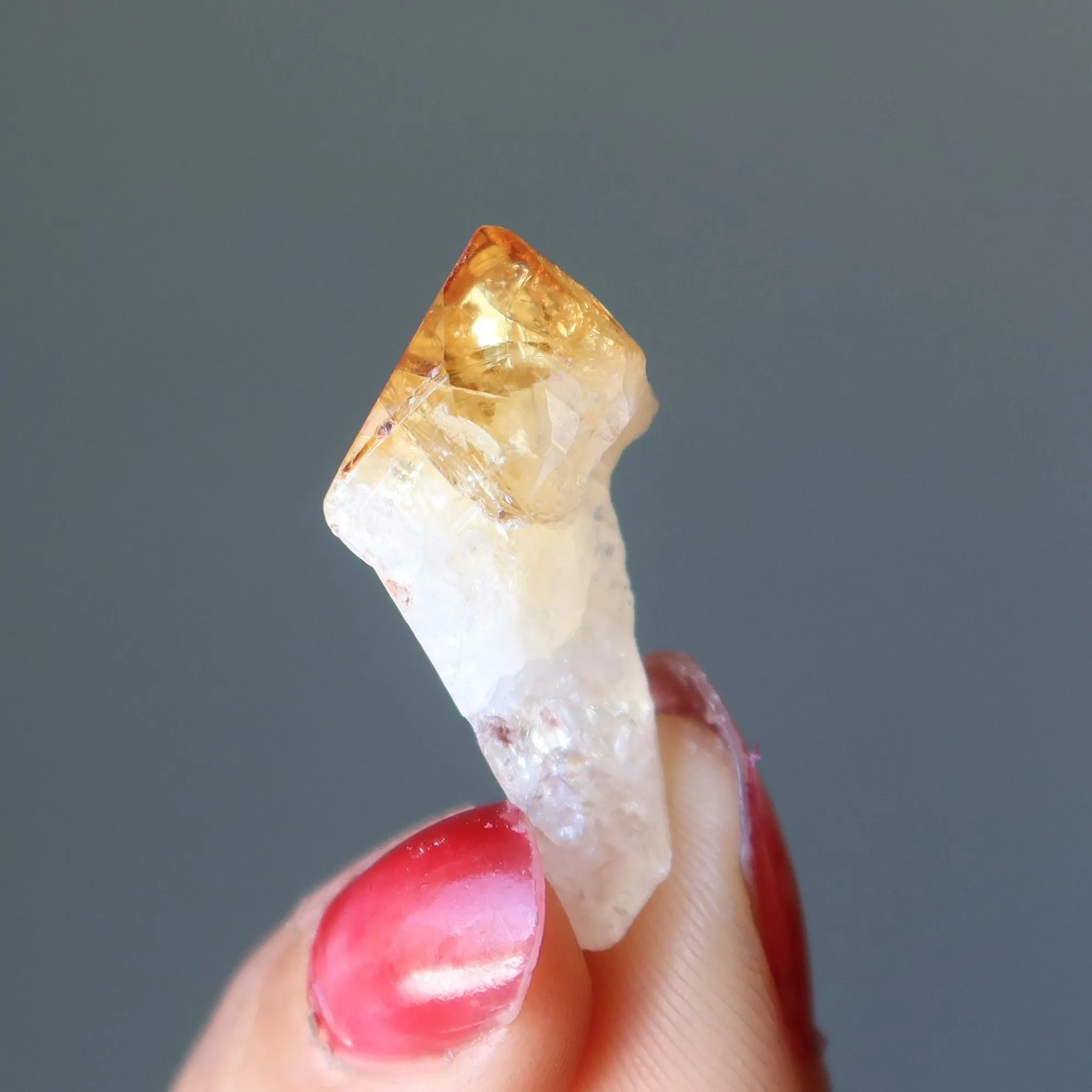 Citrine Raw Gemstone Point me to Prosperity