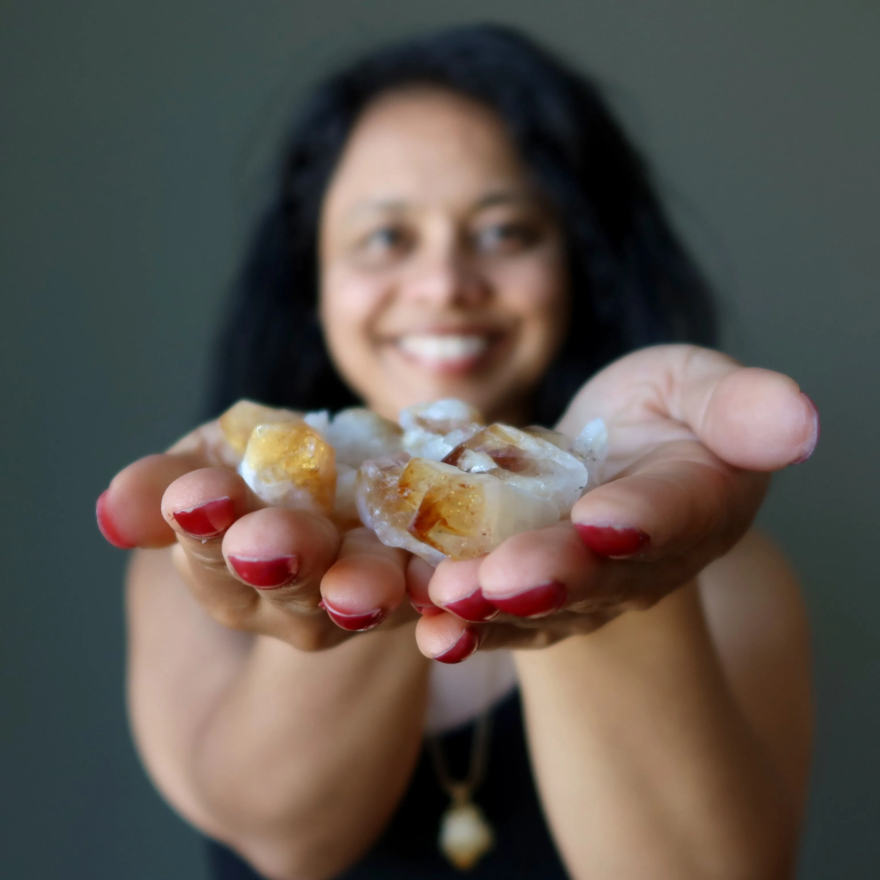 Citrine Raw Gemstone Point me to Prosperity