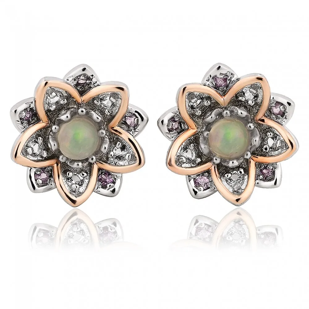 Clogau Lotus Stud Earrings - 3SLTUSE
