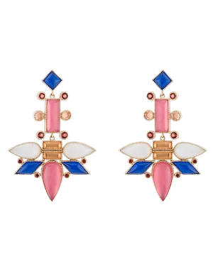 Cora Topsy Turvy Chandelier Earrings