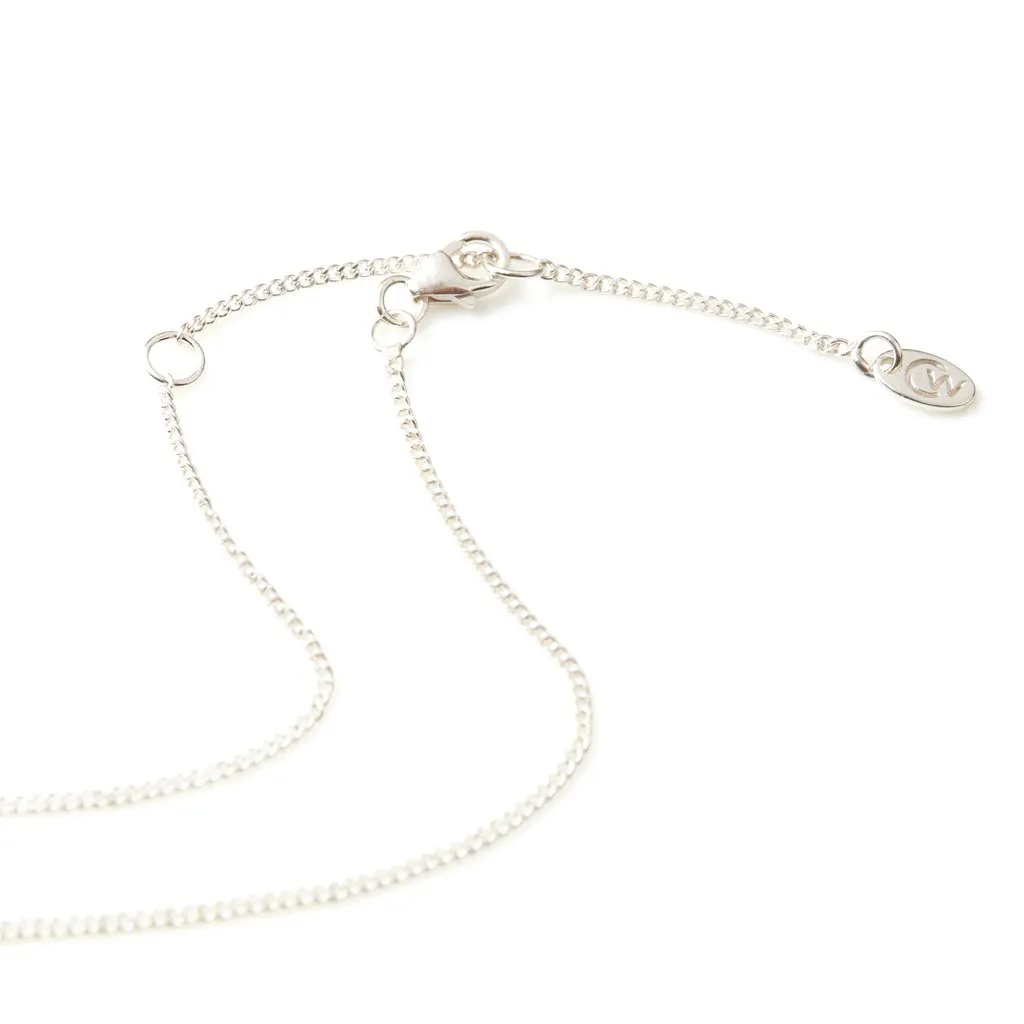 December Birthstone Charm Necklace - Turquoise