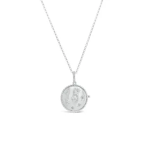 Diamond Star Locket Necklace