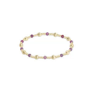 Dignity Sincerity 4mm Ruby Bracelet-EN