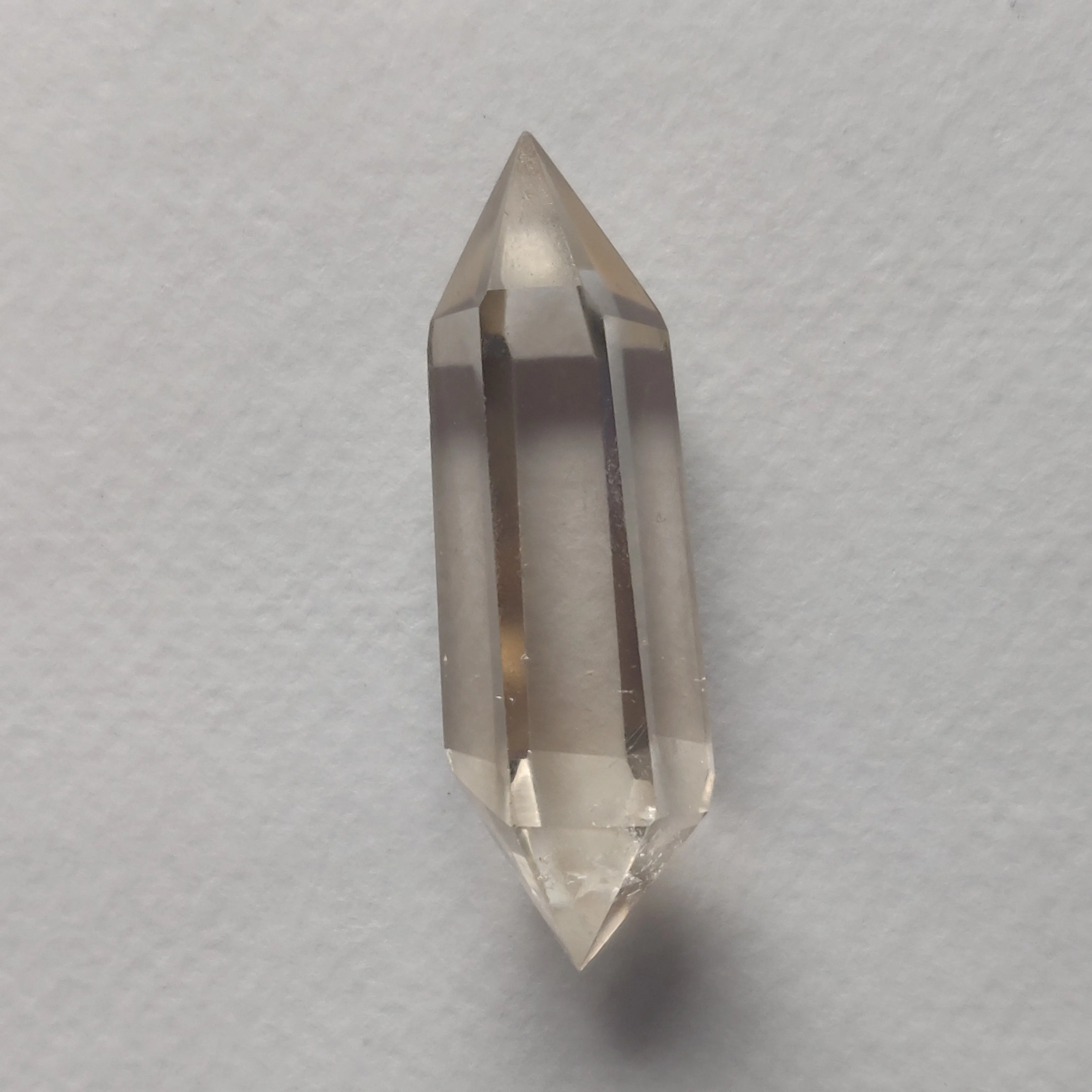 Double Terminated Citrine Point (#10)