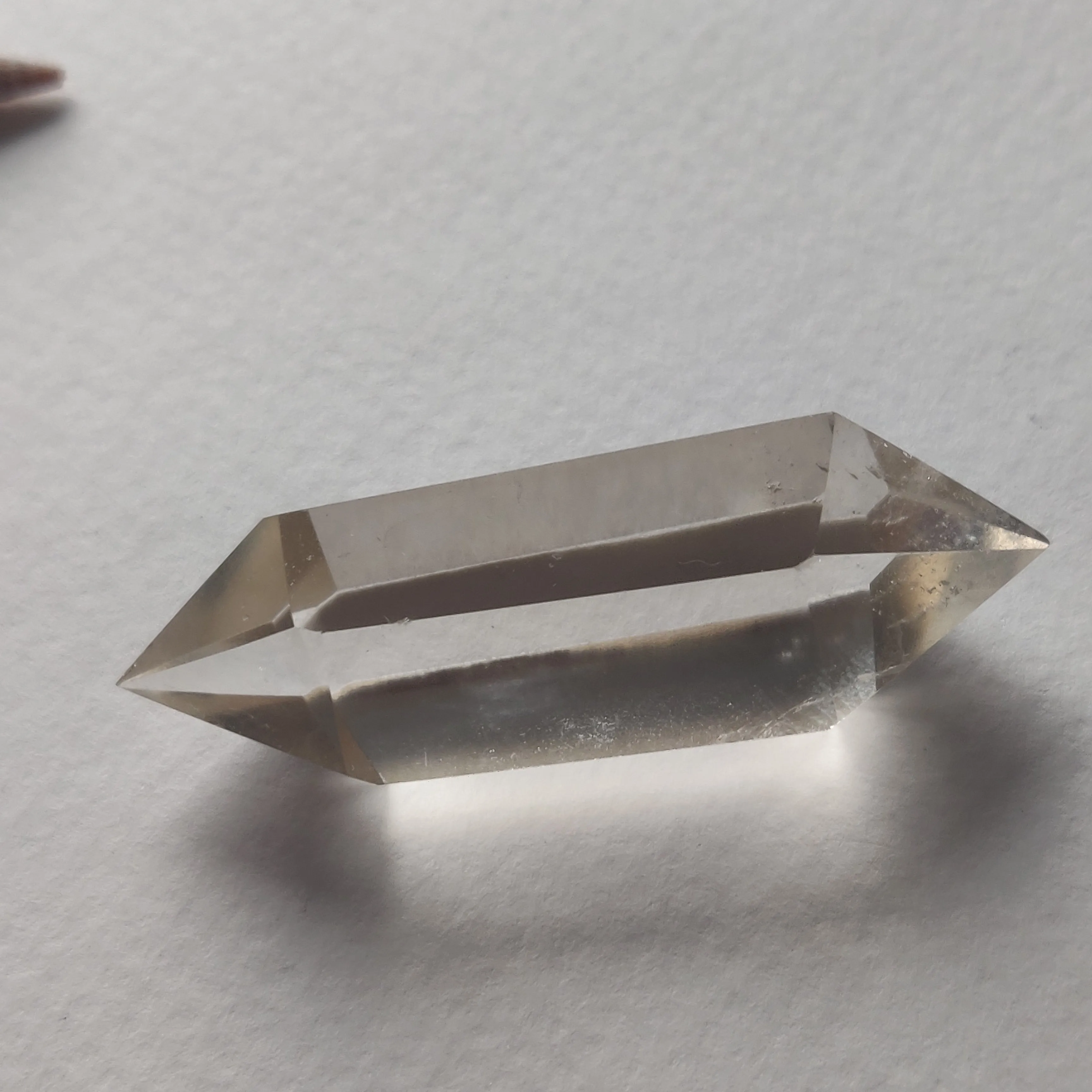 Double Terminated Citrine Point (#10)