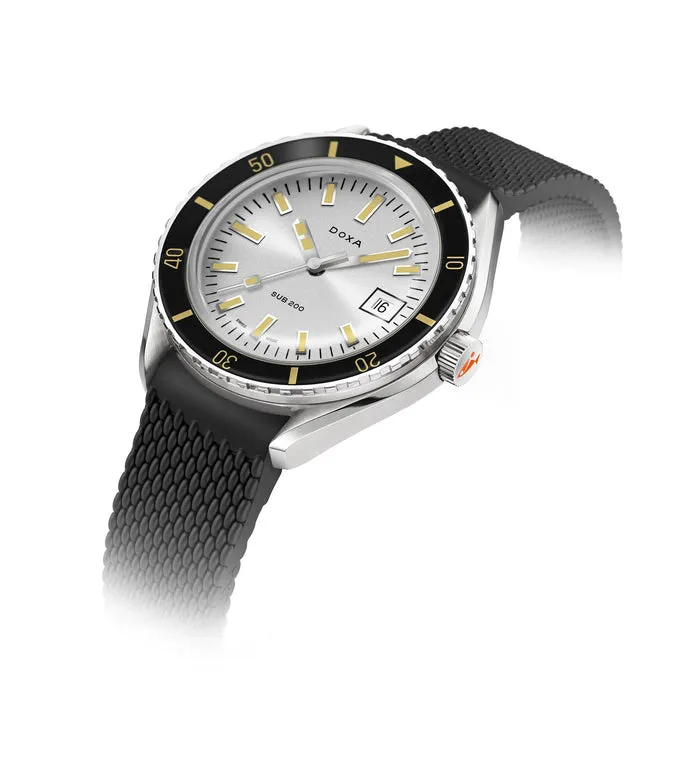 DOXA Sub 200 Searambler Rubber Small - 799.10.021.10