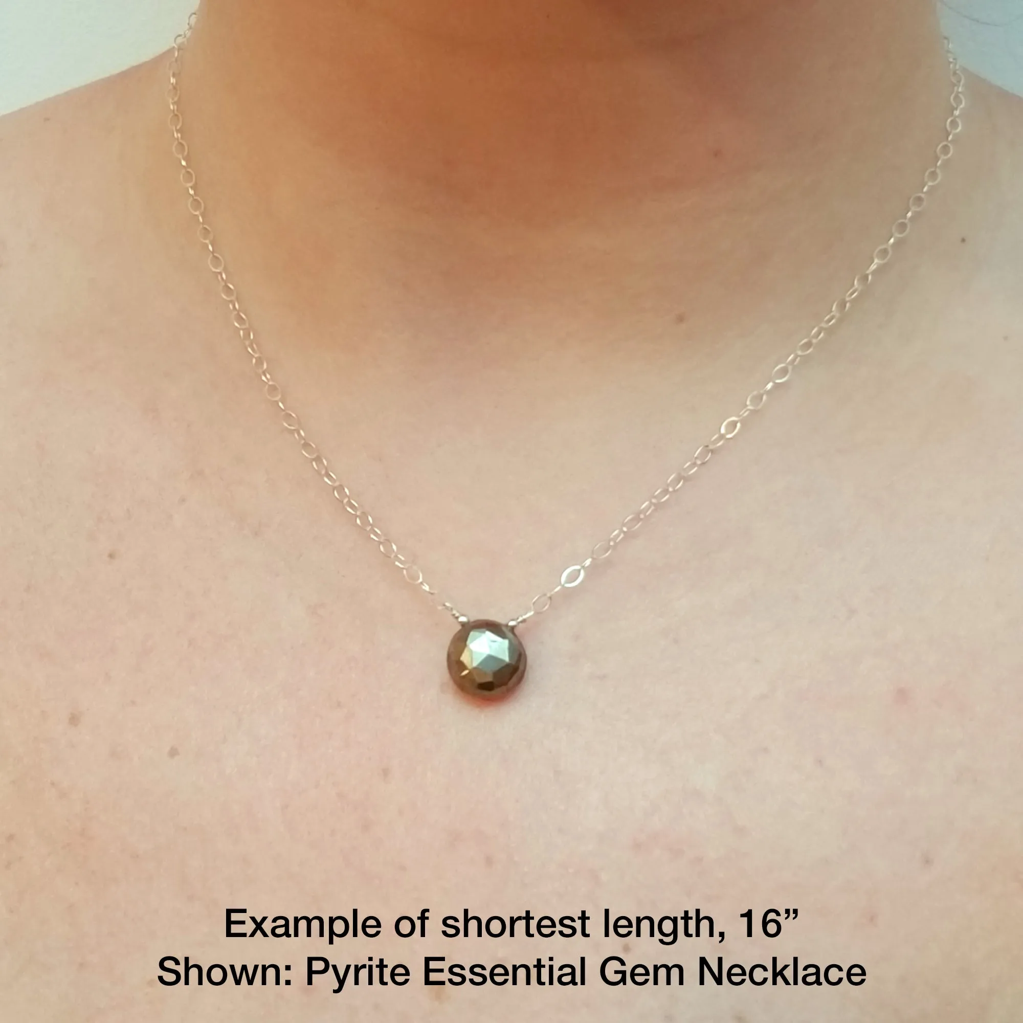 Essential Energy Gemstone Necklace: Amber - Healer/Cleanser