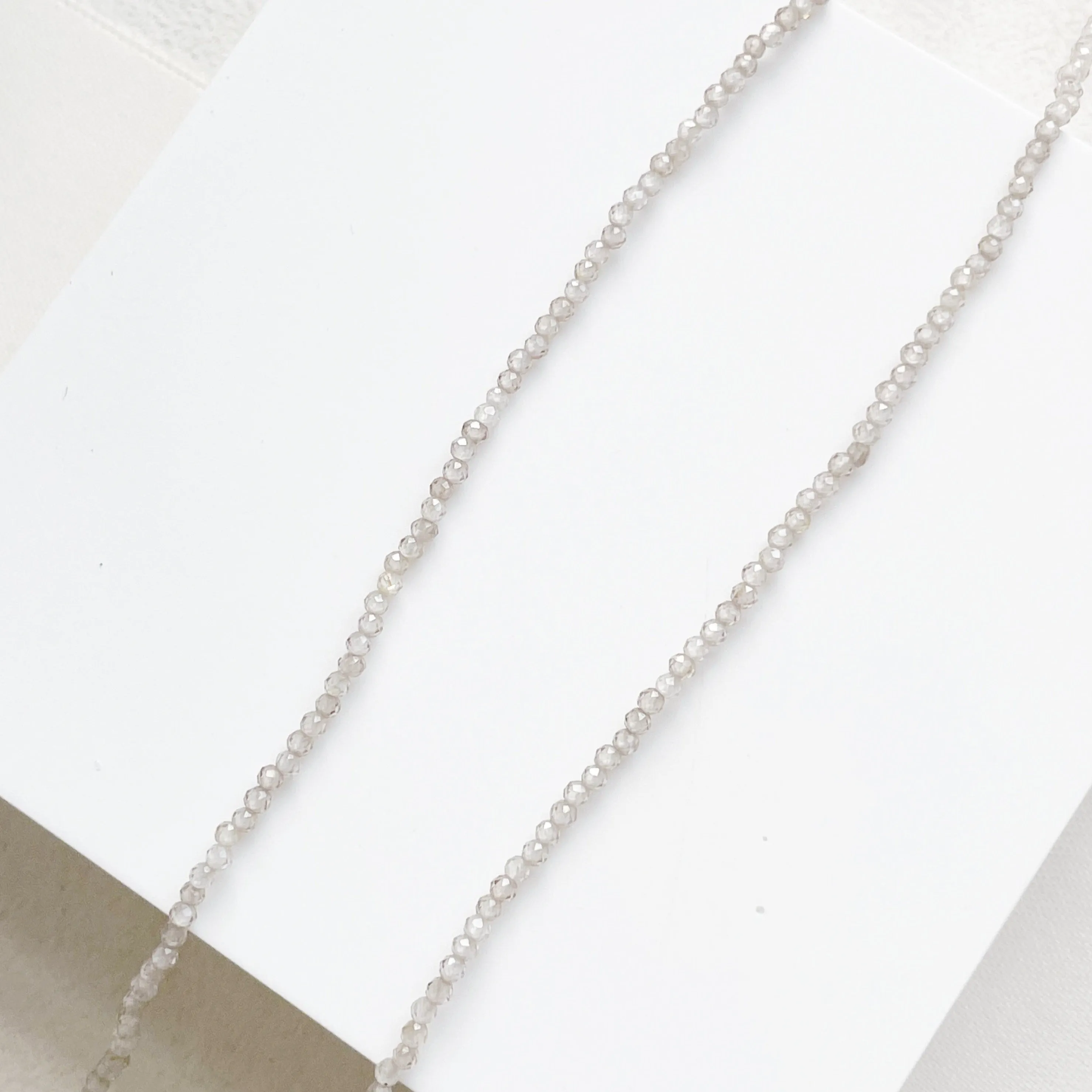 French Gray Bijou Necklace