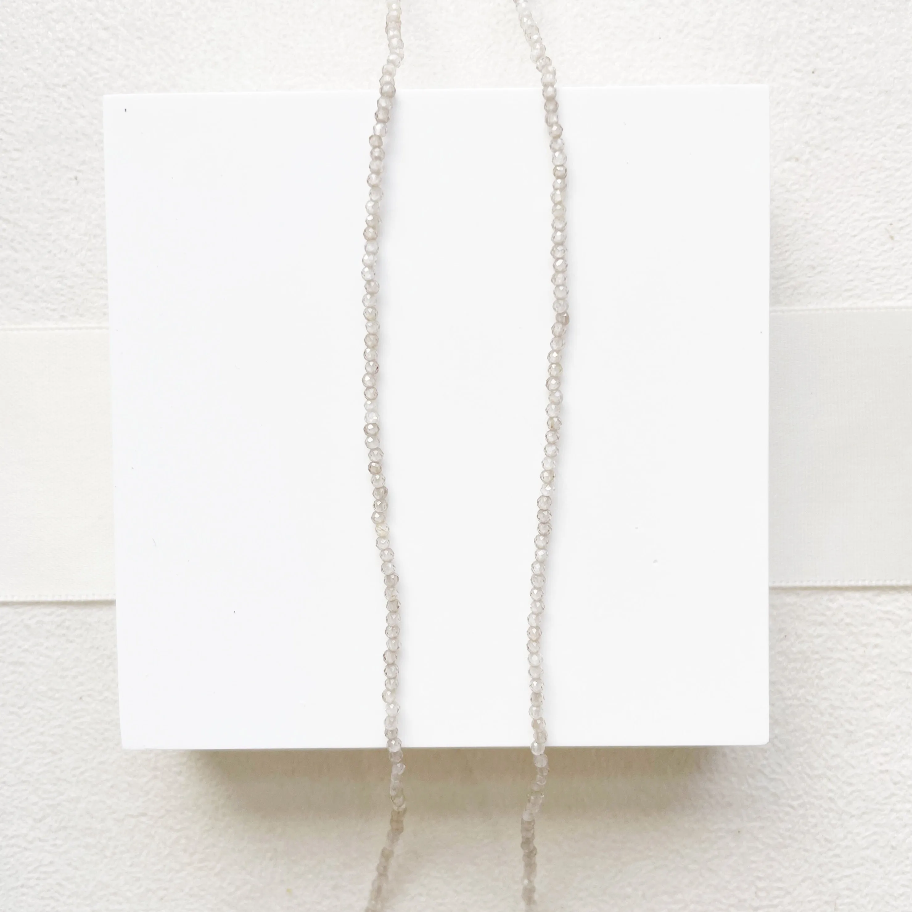 French Gray Bijou Necklace