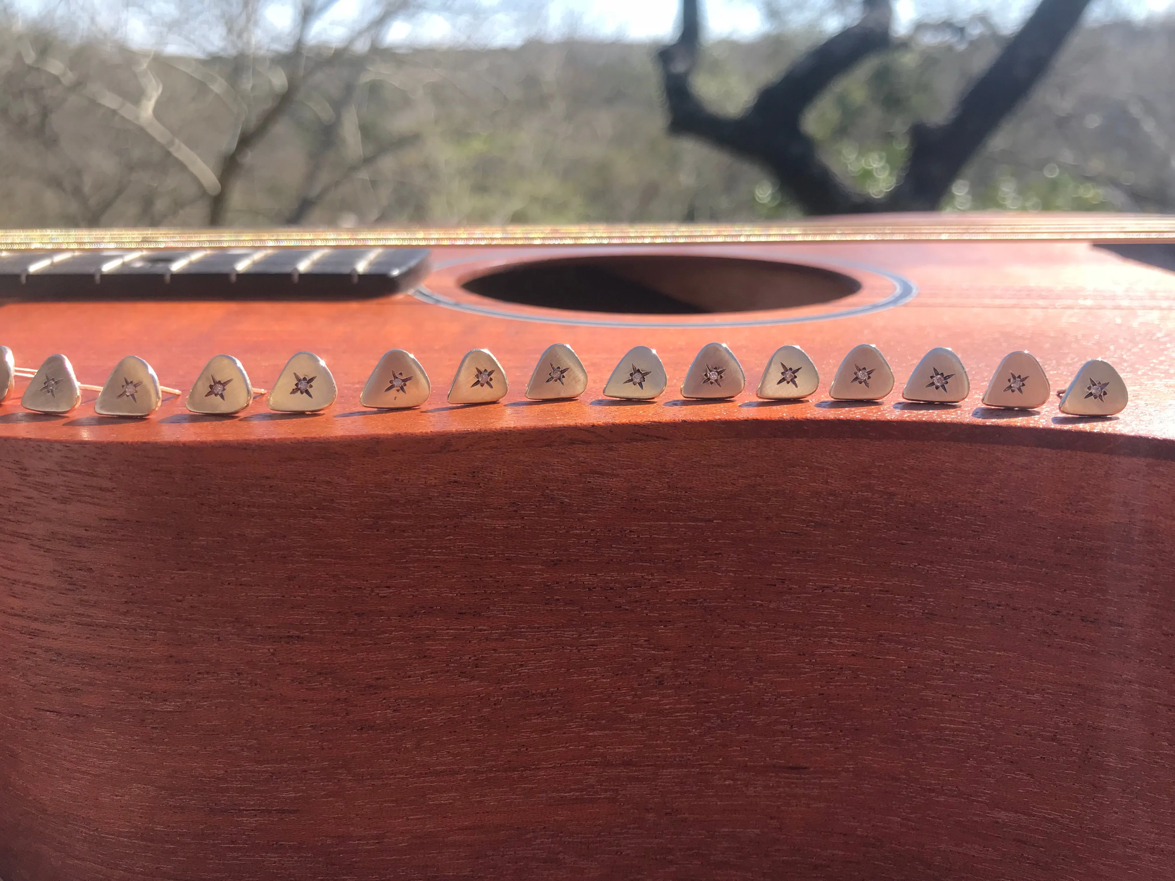guitar pick studs