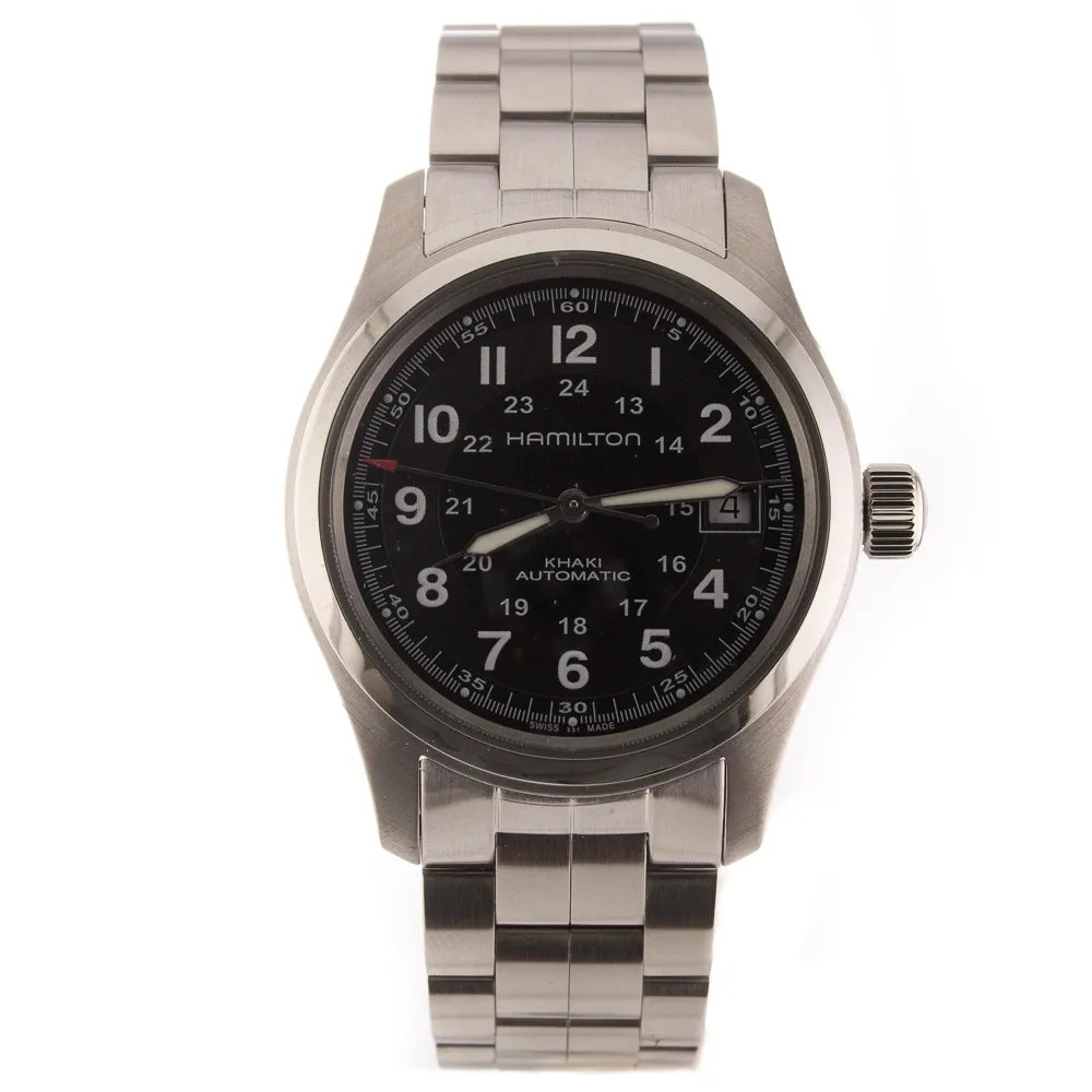 Hamilton Khaki Field Auto Watch Stainless Steel 38mm