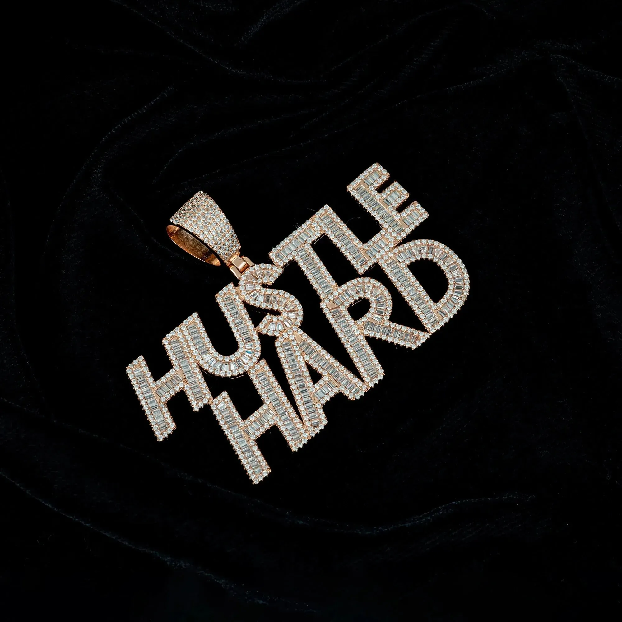 Hustler's Pride Zircon studded Locket