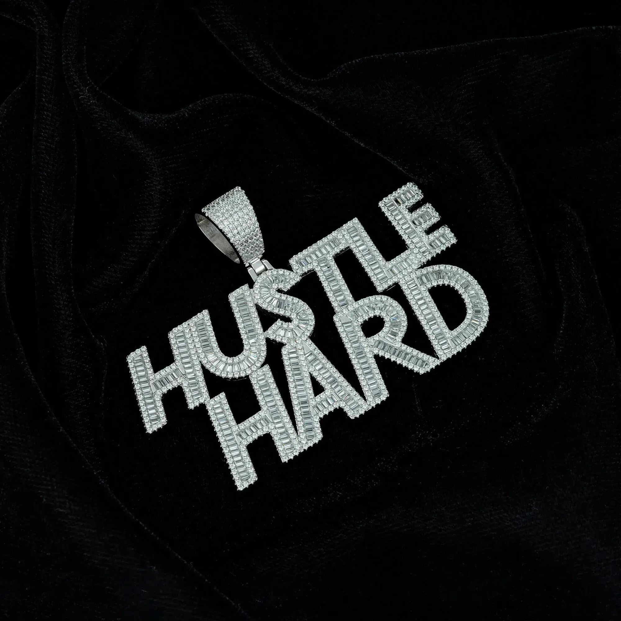 Hustler's Pride Zircon studded Locket