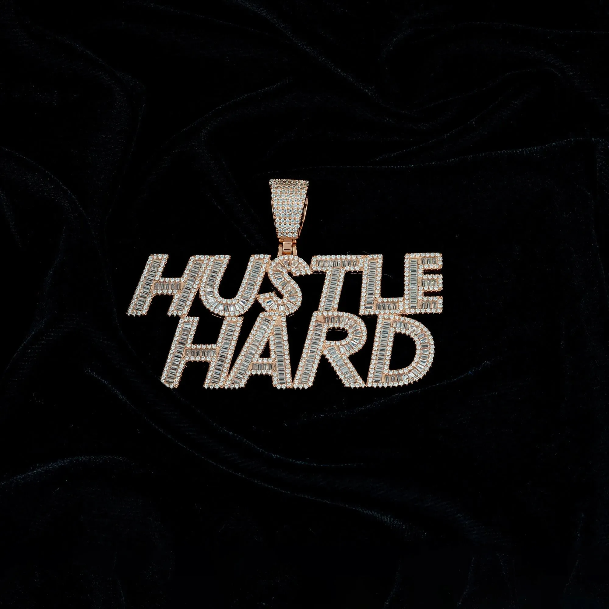 Hustler's Pride Zircon studded Locket
