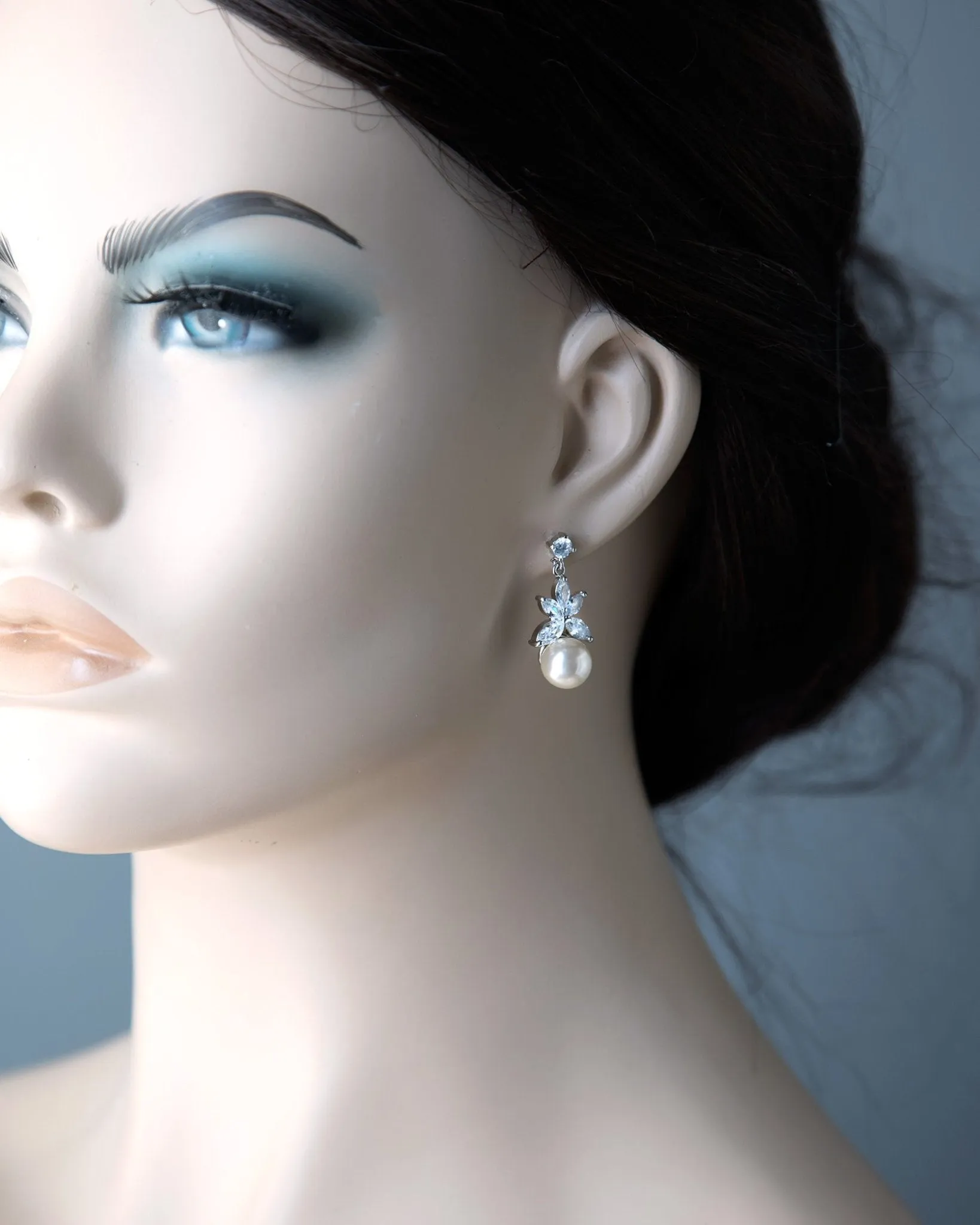 Ivory Pearl Drop Earrings