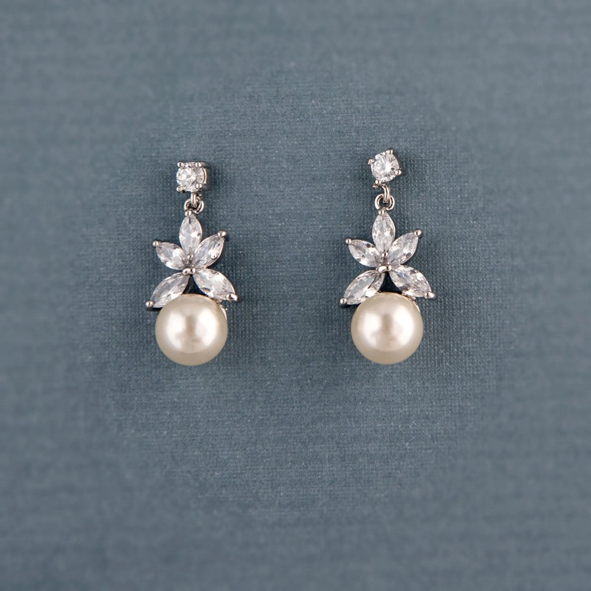 Ivory Pearl Drop Earrings