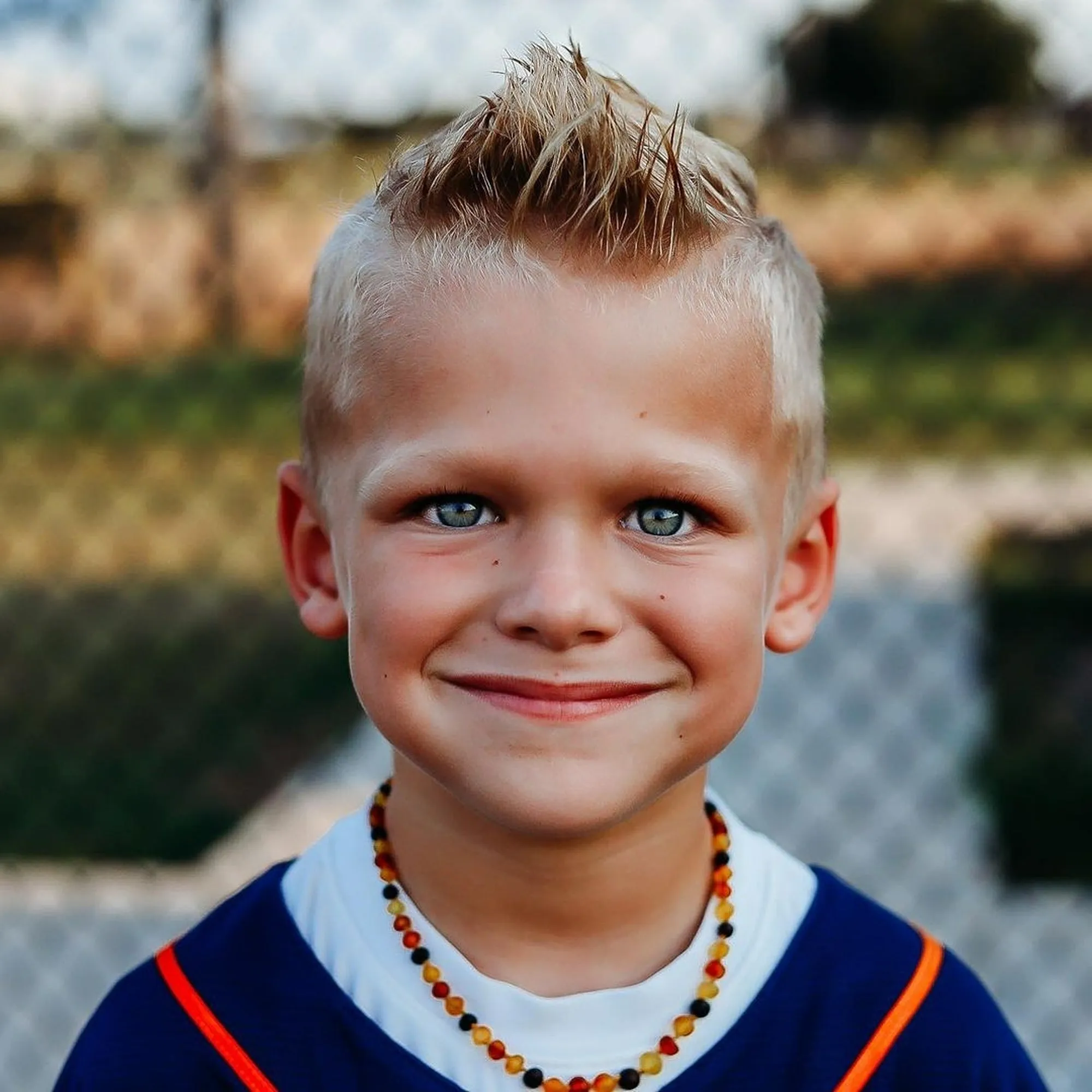 Kids | Raw Multi Baltic Amber Necklace
