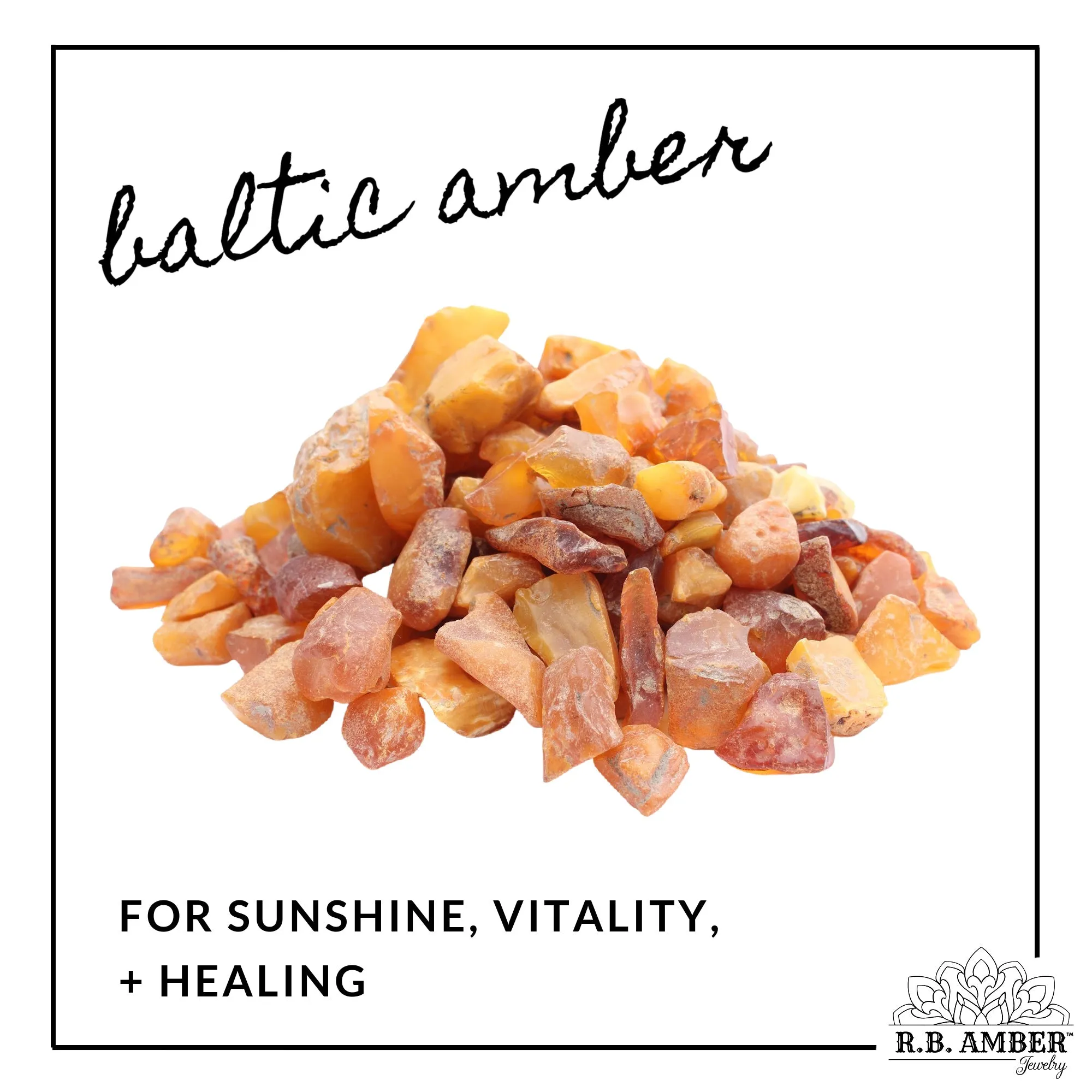 Kids | Raw Multi Baltic Amber Necklace
