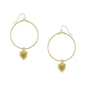 Locket Hoop