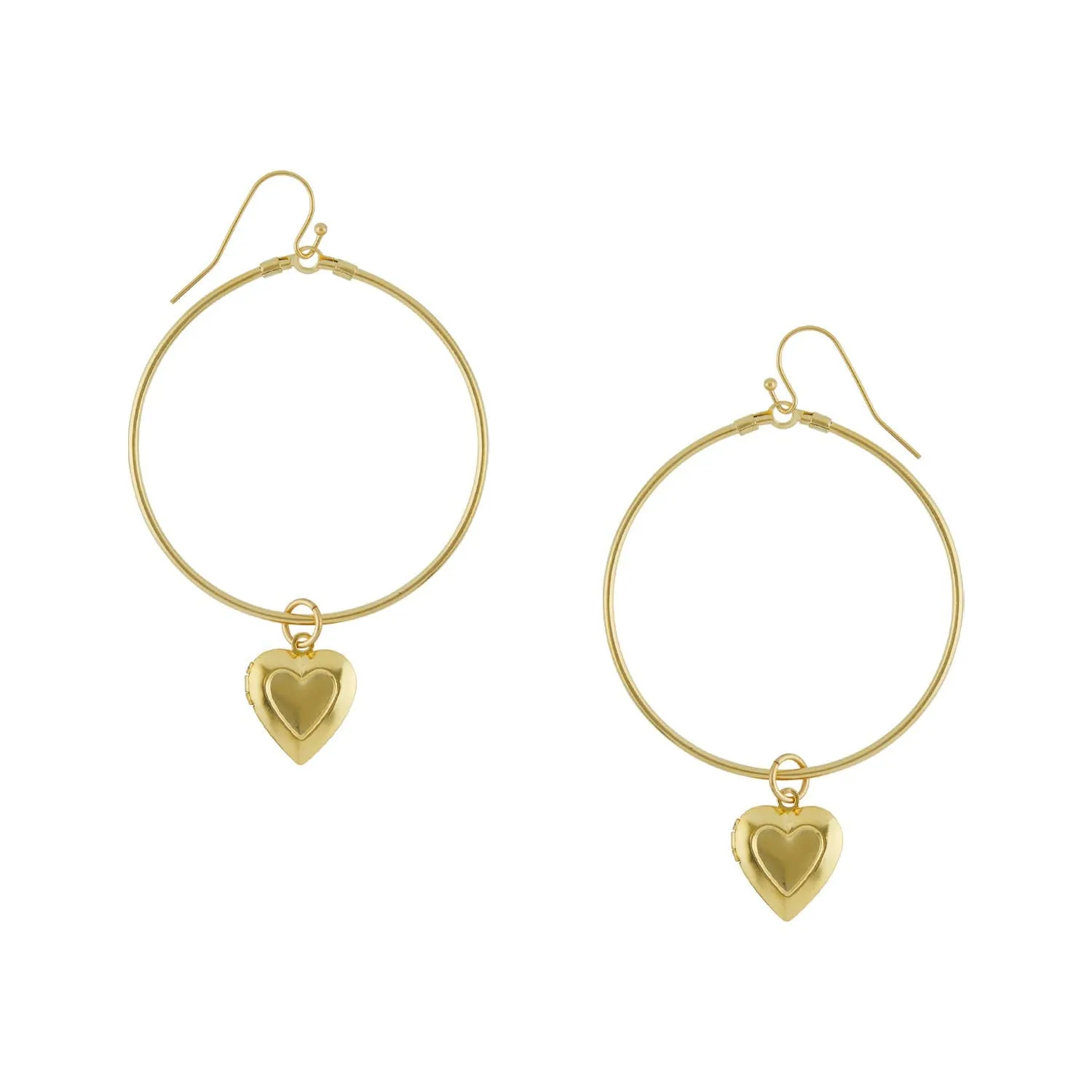 Locket Hoop