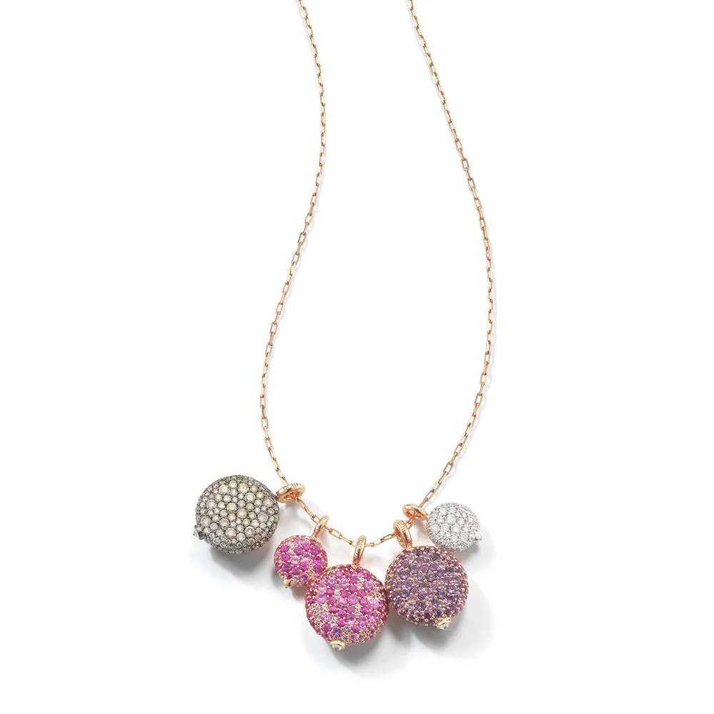 OC X WF 18K MEDIUM AMETHYST PEBBLE LOCKET