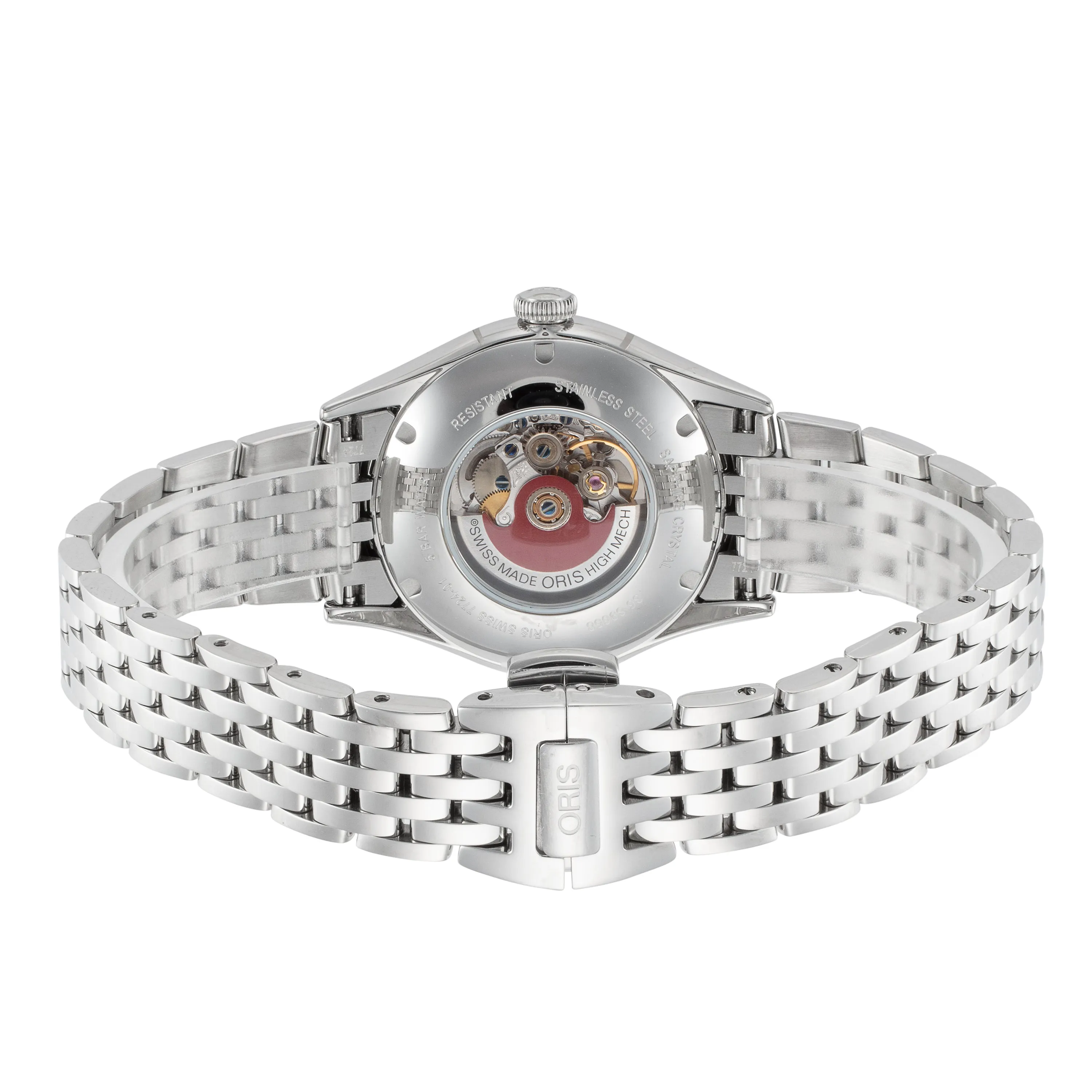 Oris Women's 01-560-7724-4031-07-8-17-79 Artelier Skeleton 33mm Automatic Watch